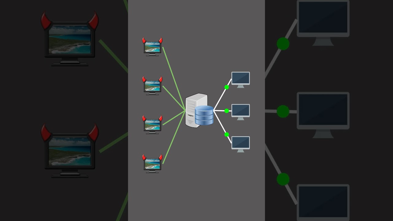 Visual Introduction to DDoS Attacks