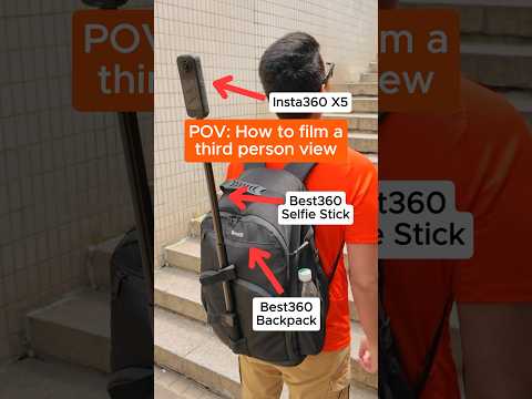 Insta360 X5: How To Film Yourself Solo Travelling