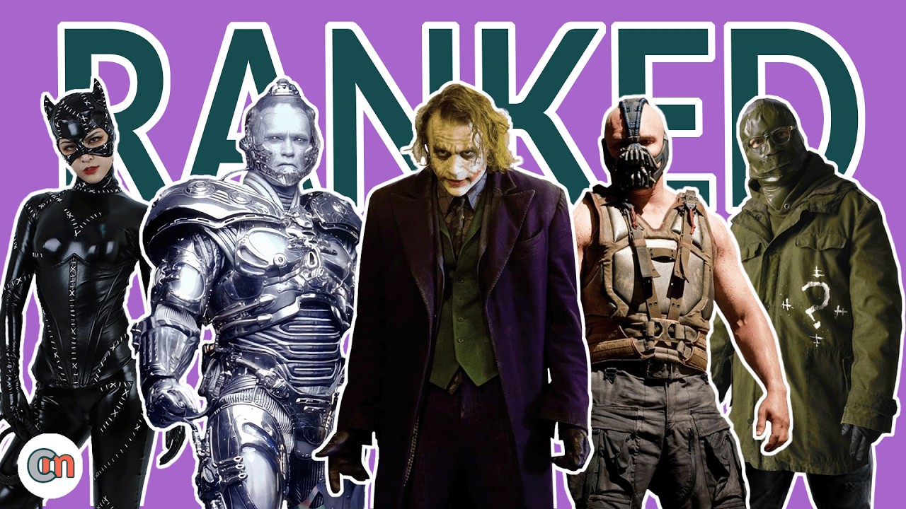 Top 19 Live-Action Batman Villains Ranked π¦