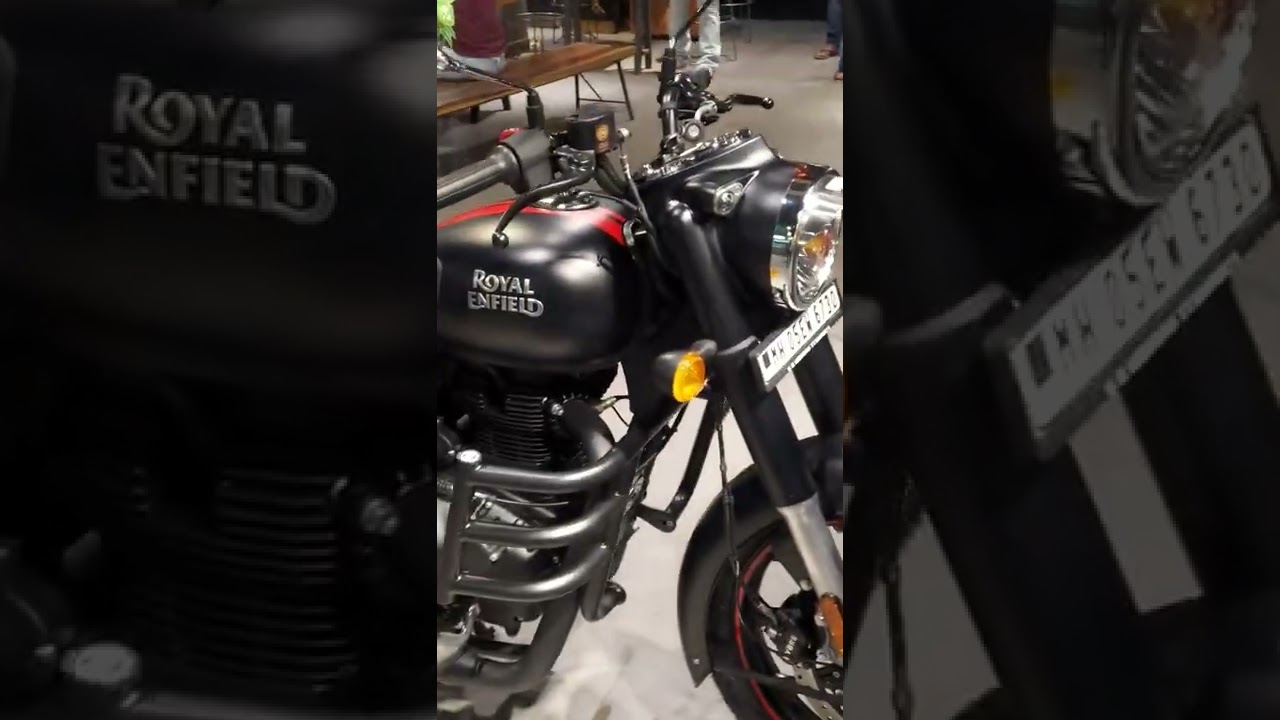 Royal Enfield Classic 2022 Delivery & Matte Black Edition π