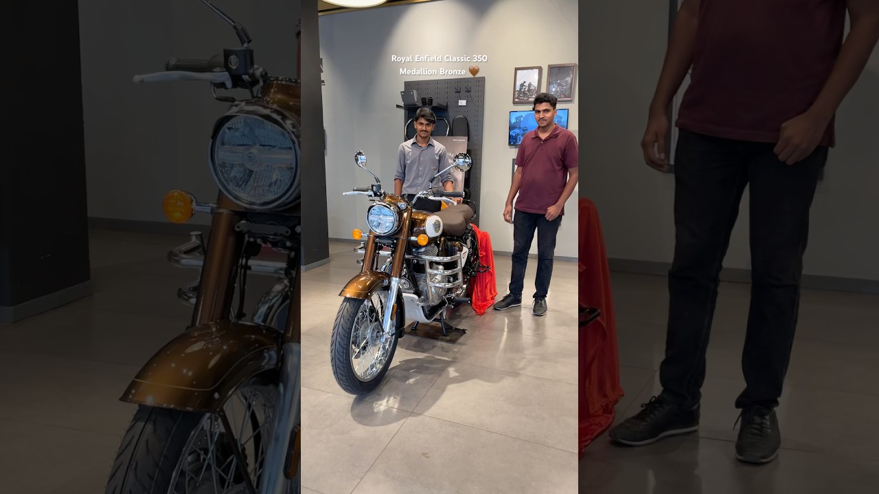 Just Got My Royal Enfield Classic 350 Medallion Bronze! 🤎 | Bullet Lover's Dream Bike