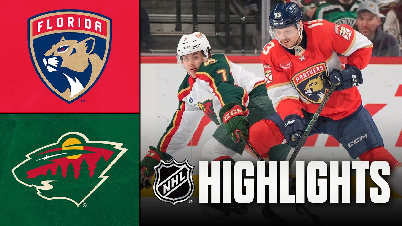 Panthers vs. Wild NHL Highlights | Jan 24, 2026 🏒