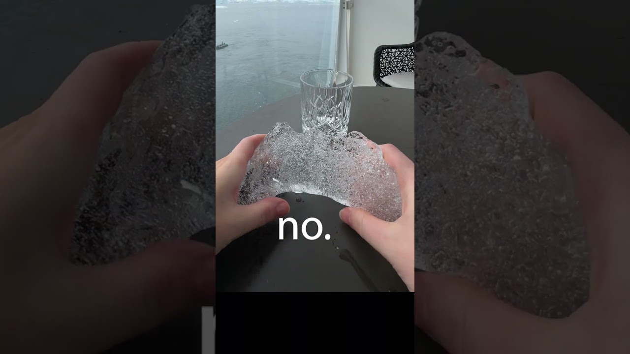 Adding Antarctic Ice to Your Drink 🧊