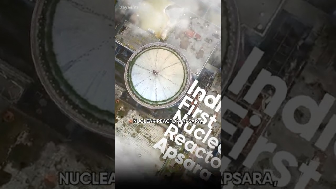 India's First Asian Nuclear Reactor (1956) 🇮🇳