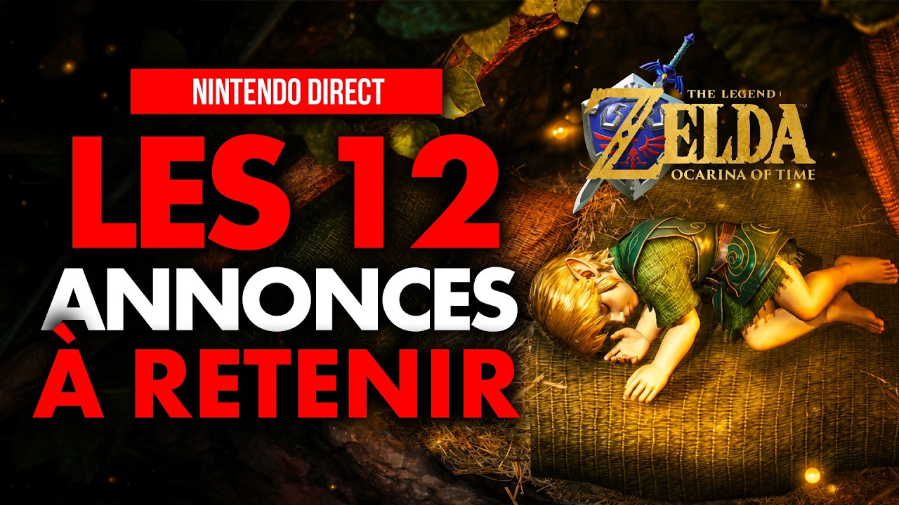 Nintendo Direct : Les 12 ANNONCES IMPORTANTES à retenir de la CONFÉRENCE 💥 Switch 2
