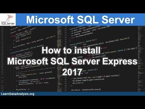 Install SQL Server Express 2017 π οΈ