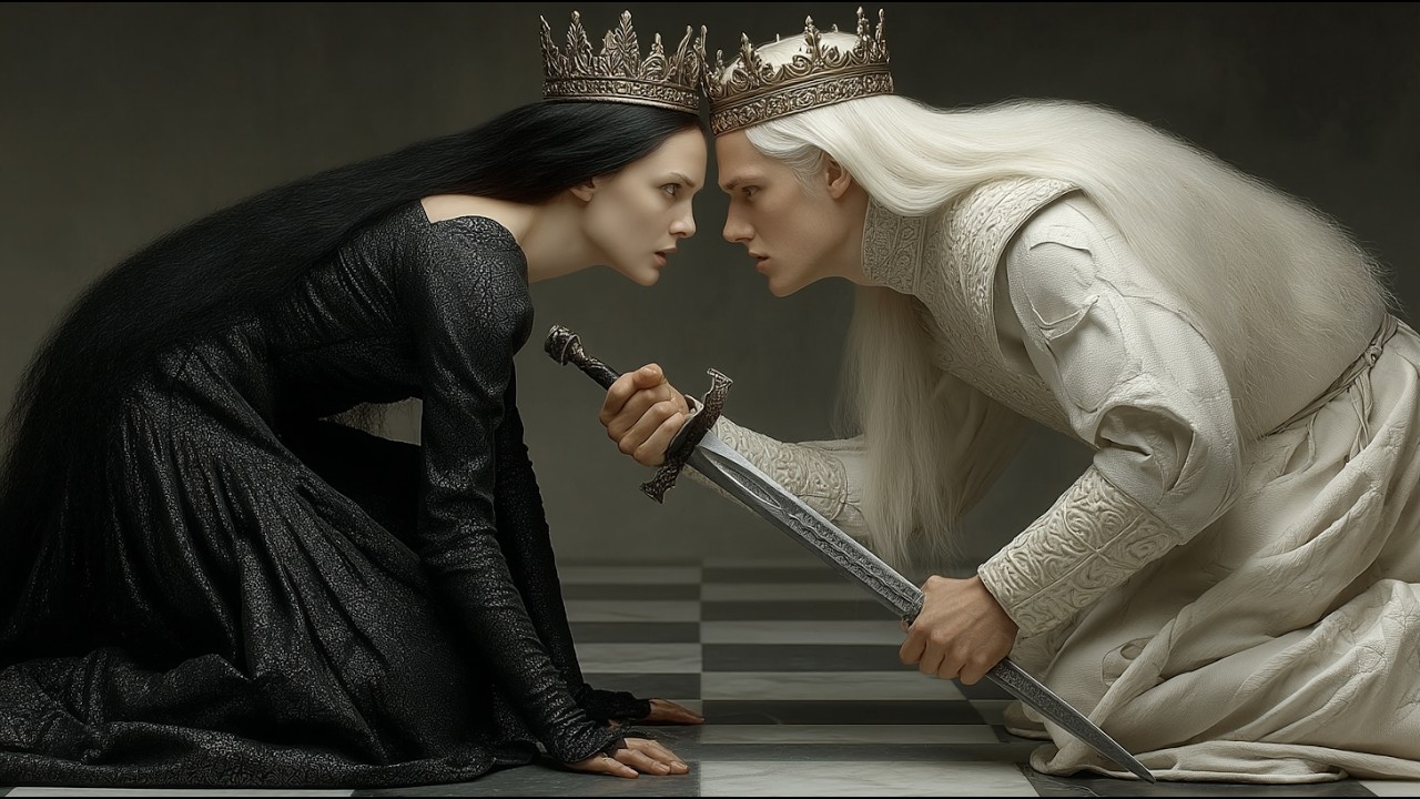 ♛💔♔Шахматная любовь ♛💔♔ (Полный текст). Авторская песня