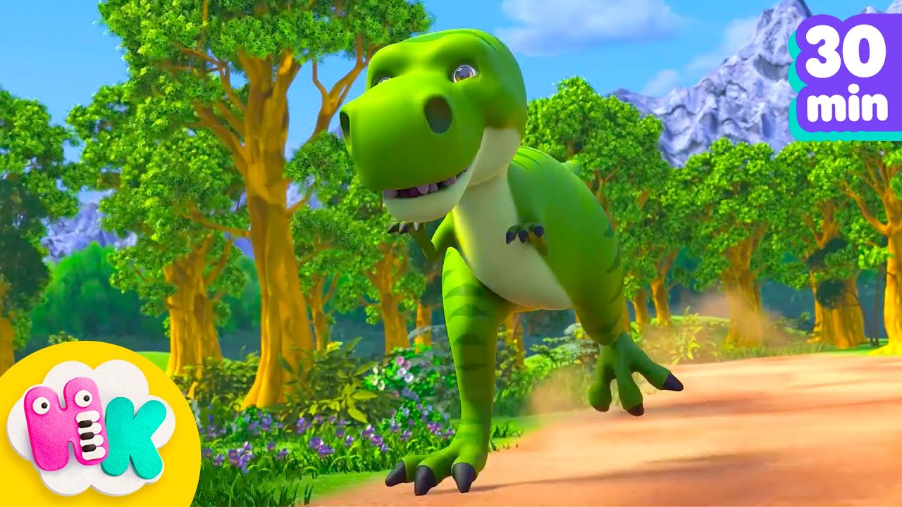 Canções Infantis: A Música do Dinossauro | HeyKids em Português