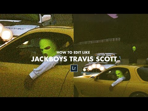 How to edit your pictures like JACKBOYS album cover TRAVIS SCOTT