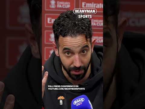 "Our goal is to WIN PREMIER LEAGUE! I’m not naive I’m 40 YEARS OLD COACHING MAN UTD!" | Ruben Amorim