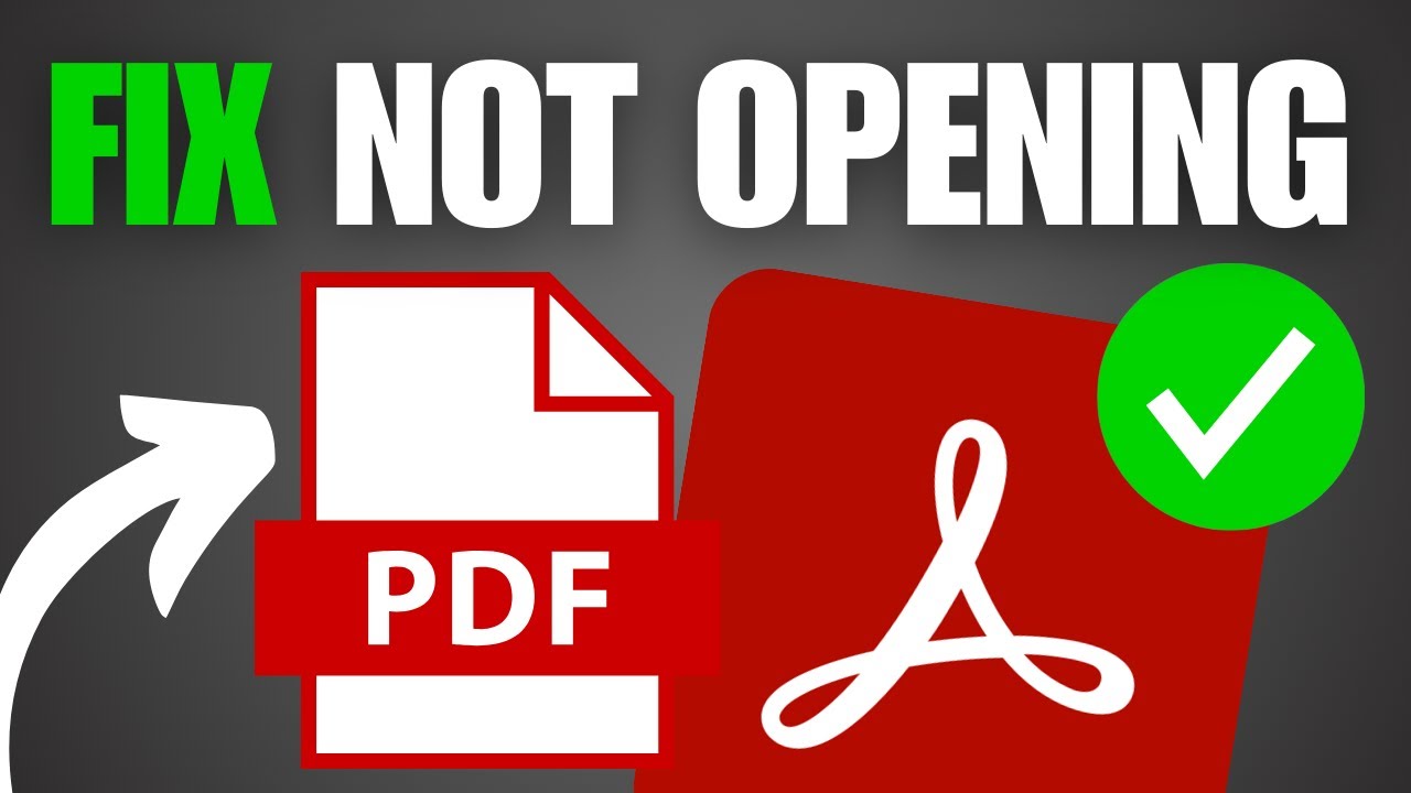 Quick Fix: Adobe Acrobat Reader Won't Open? Easy Solutions Inside! 🔧