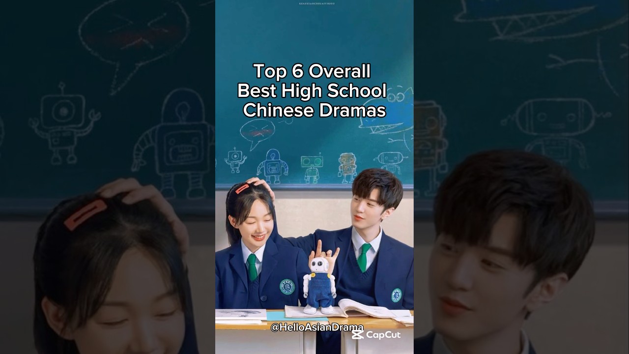 Top 6 Must-Watch High School Chinese Dramas of All Time 🎬