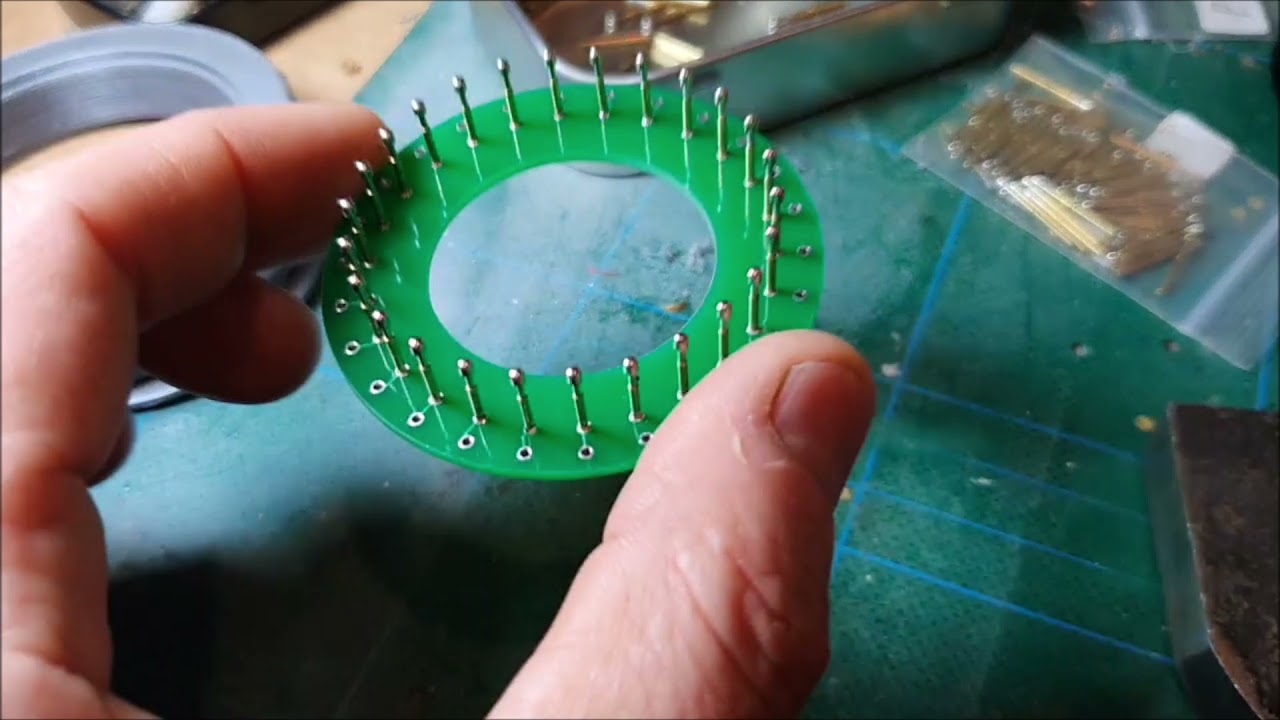 3D Printed Polish Enigma Update: Initial Rotor Wiring Progress