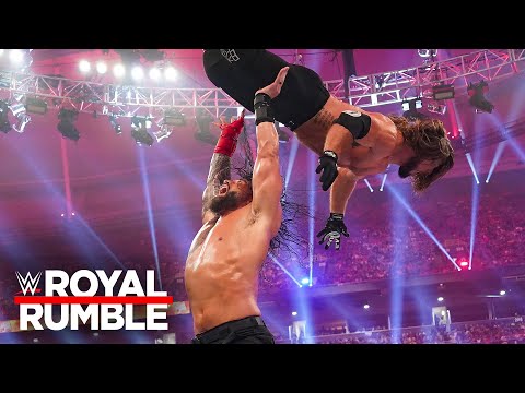 Roman Reigns vs. Randy Orton vs. AJ Styles vs. LA Knight: Royal Rumble 2024 highlights