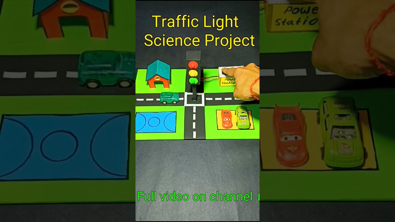 Simple Traffic Signal Model for School Project 🚦