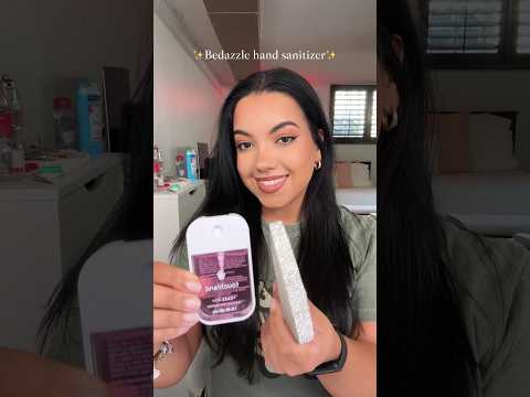 ✨Bedazzle✨ hand sanitizer for my daughter #touchland #bedazzled #momlife #diy