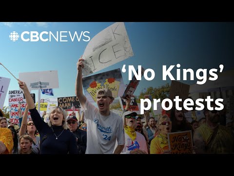 Large crowds join 'No Kings' protests across U.S.