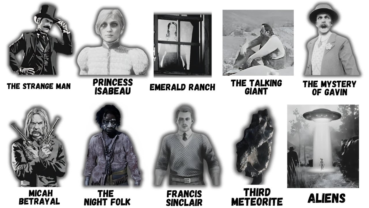 Red Dead 2 Unsolved Mysteries Explained 🕵️‍♂️