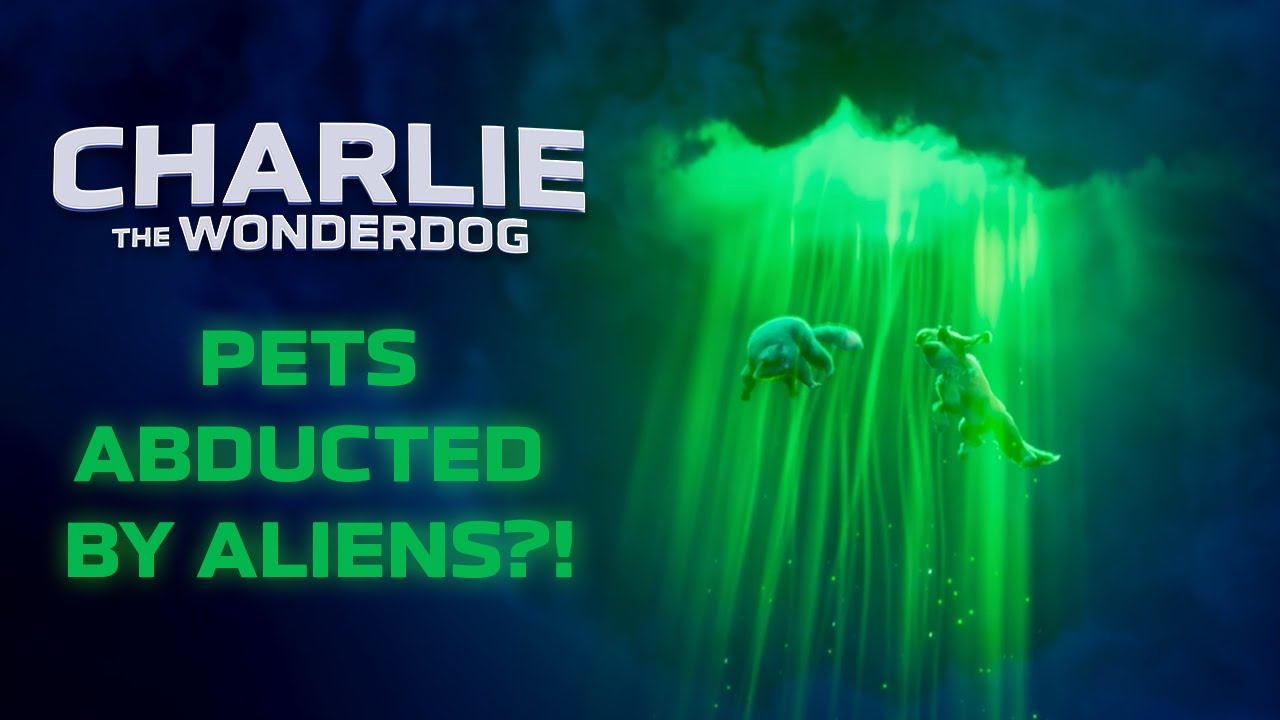 Super Dog Charlie Abducted by Aliens! 🚀