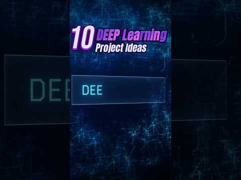 10 Deep Learning Final Year Projects with Source Code || 10 Deep Learning Projects with Source Code