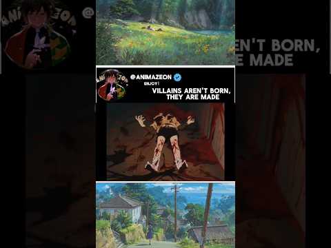 And that's how villains are born | #anime #animeamv #amv #animeedit #shorts