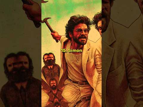 Top 15 Most PSYCHO Villain In Indian Cinema All' Time's ๐๐ฅ#viralvideo #villian #simon #rolex