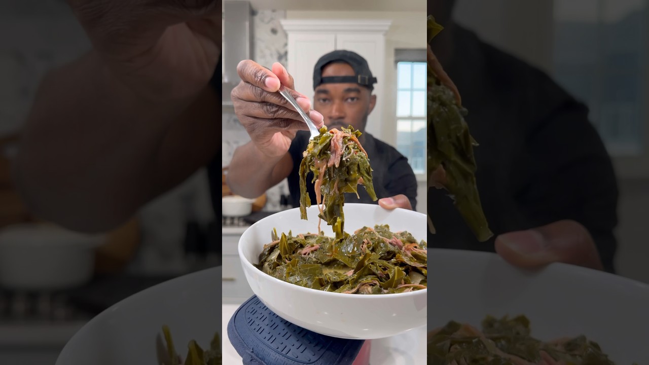 How to Make Collard Greens with Smoked Turkey 🥬