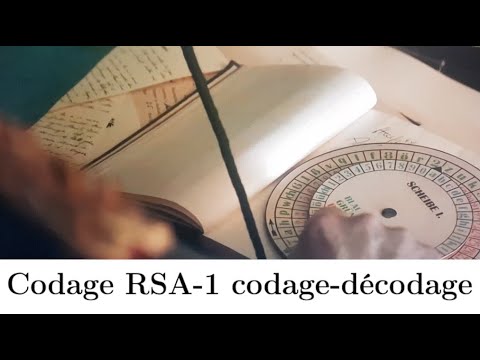 Système RSA-1 Codage et décodage