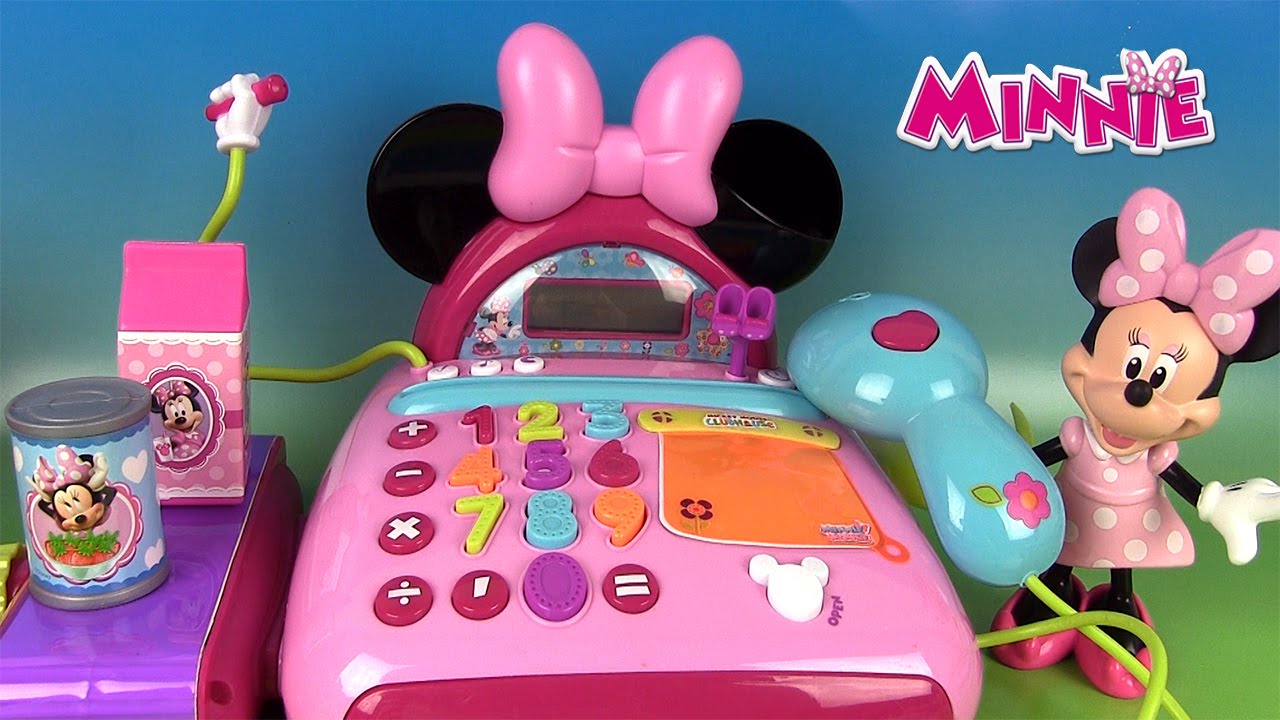 Jeu d'imitation : Caisse enregistreuse Minnie Mouse 🐭