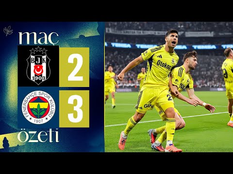 Beşiktaş - Fenerbahçe | 2-3 | Maç Özeti | Süper Lig 2025/26