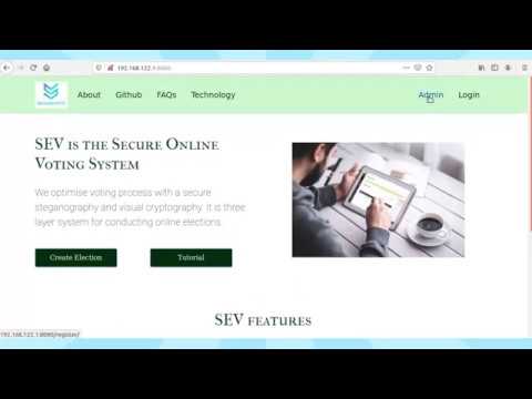 Online Voting System using visual cryptography, steganography, threshold_cryptography