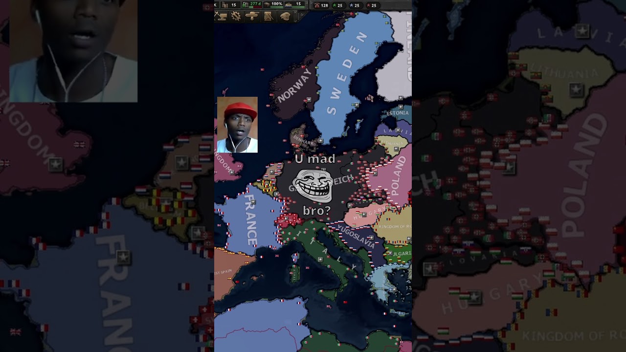 Playing as the UK in HOI4 🇬🇧