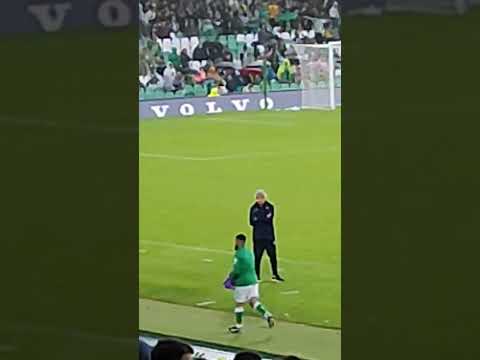 Fekir!! Impresionante ovación al ser llamado para entrar a jugar!! Betis -Mallorca.04-11-23