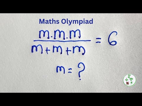 Maths Olympiad | A Nice Algebra Problem | Can You Solve this?