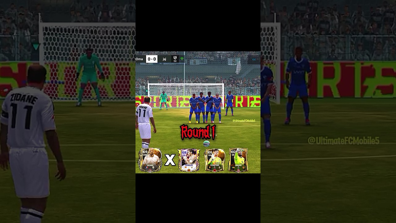 Zidane x Courtois,Casillas,Onana☠️ #fcmobile #fifamobile #fifa#eafc24#fcmobile25 #fifa23#fcmobile24