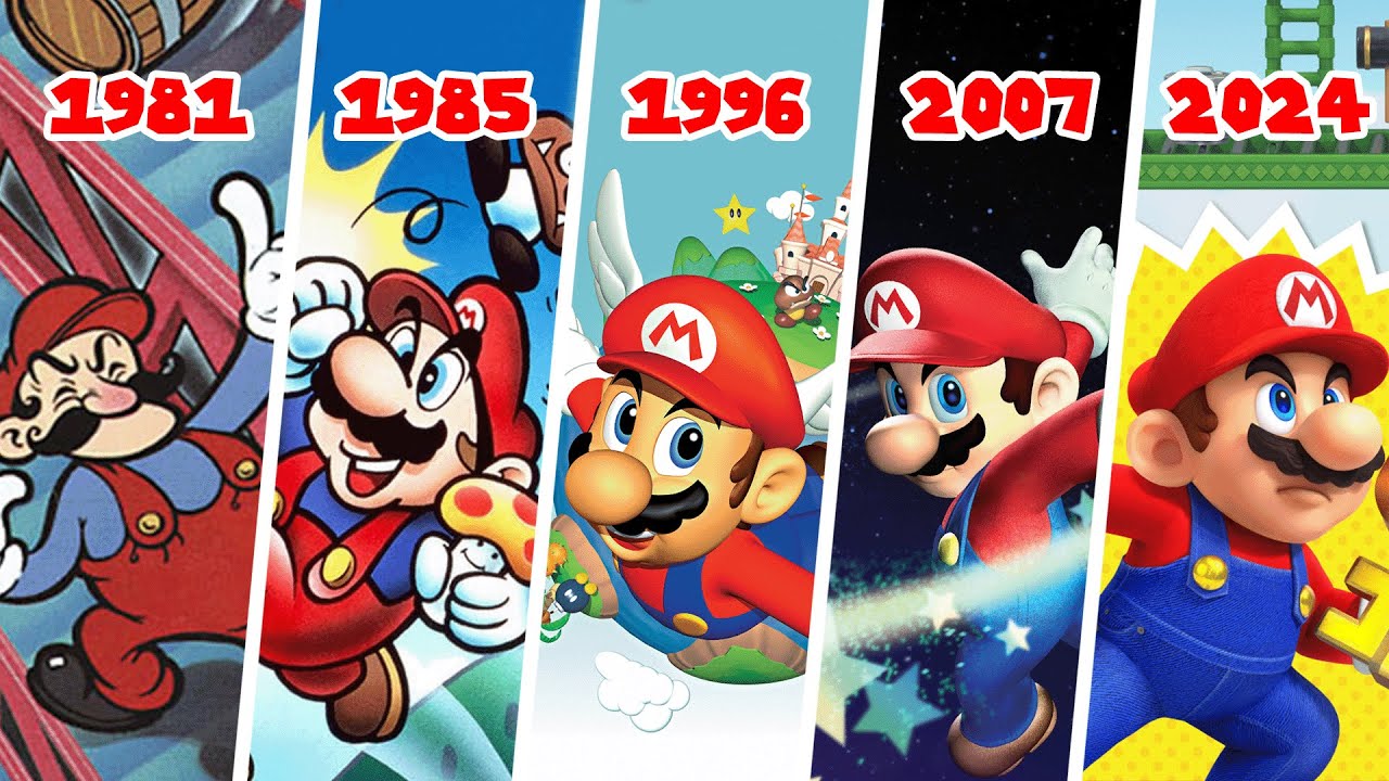 Mario Music Evolution (1981-2024) 🎶