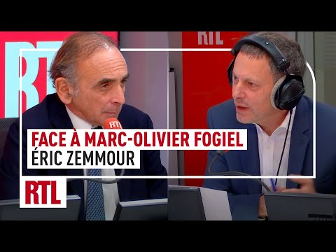 Éric Zemmour face à Marc-Olivier Fogiel sur RTL | intégrale