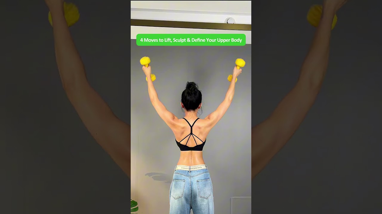4 Daily Dumbbell Moves for Shoulders, Back & Arms