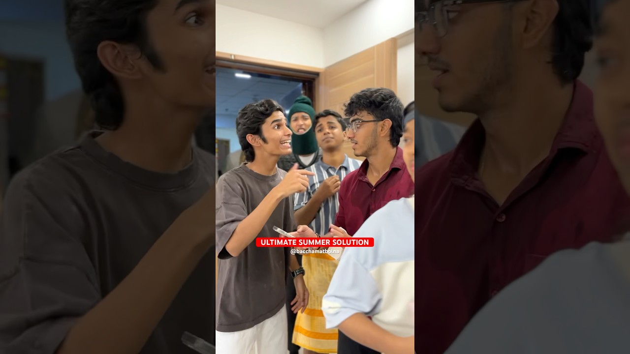 Hilarious Summer Solution You Can’t Miss! 😂 #Shorts #SummerVibes