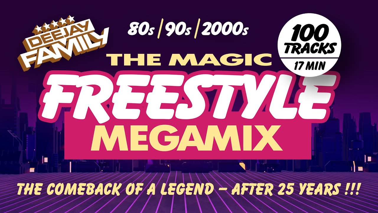🎶 The Magic Freestyle Megamix (80s-2000s) | Ultimate Throwback Playlist 2025
