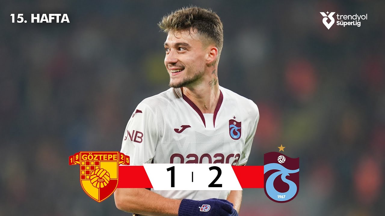 Trabzonspor 2-1 Göztepe Highlights | Süper Lig 2025/26 ⚽