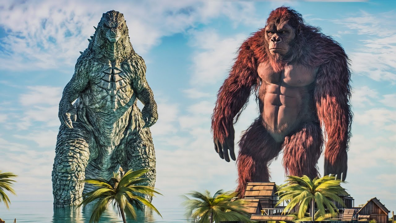 Evil Kong Challenges Godzilla