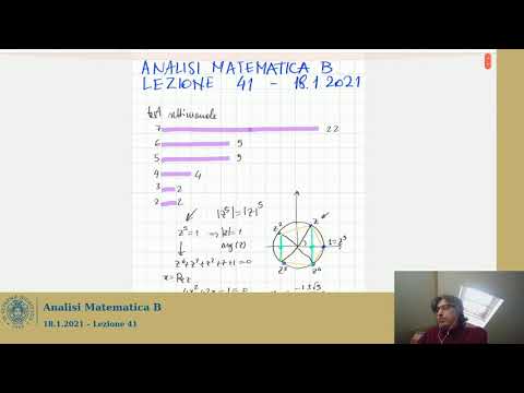 Lezione 41 - Analisi Matematica - 18.1.2021