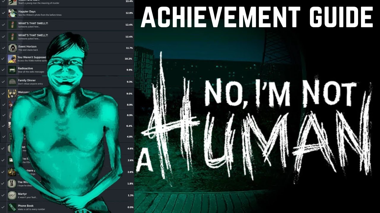 No, I'm Not A Human - 100% ACHIEVEMENTS GUIDE