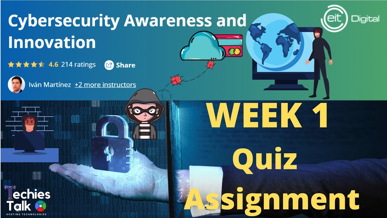 Coursera Cybersecurity Week 1 Quiz Answers | EIT Digital 🔐