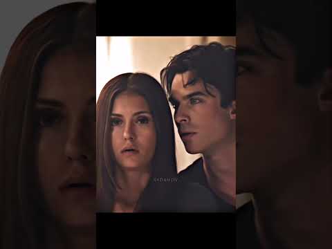 The chemistry between them 😭💗 #elena #elenagilbert #demon #delena #tvd #tvdu #damonsalvatore #ian