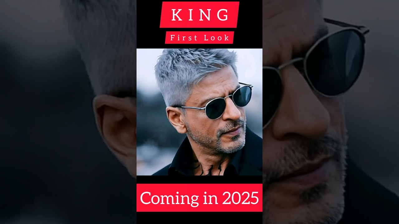 KING First Look | Shah Rukh Khan New Action Movie 2025 | SRK Upcoming Bollywood Movie Teaser #srk