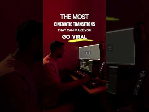 Best cinematic transitions for video editing | #cinematography #aftereffects #filmmaker #photography