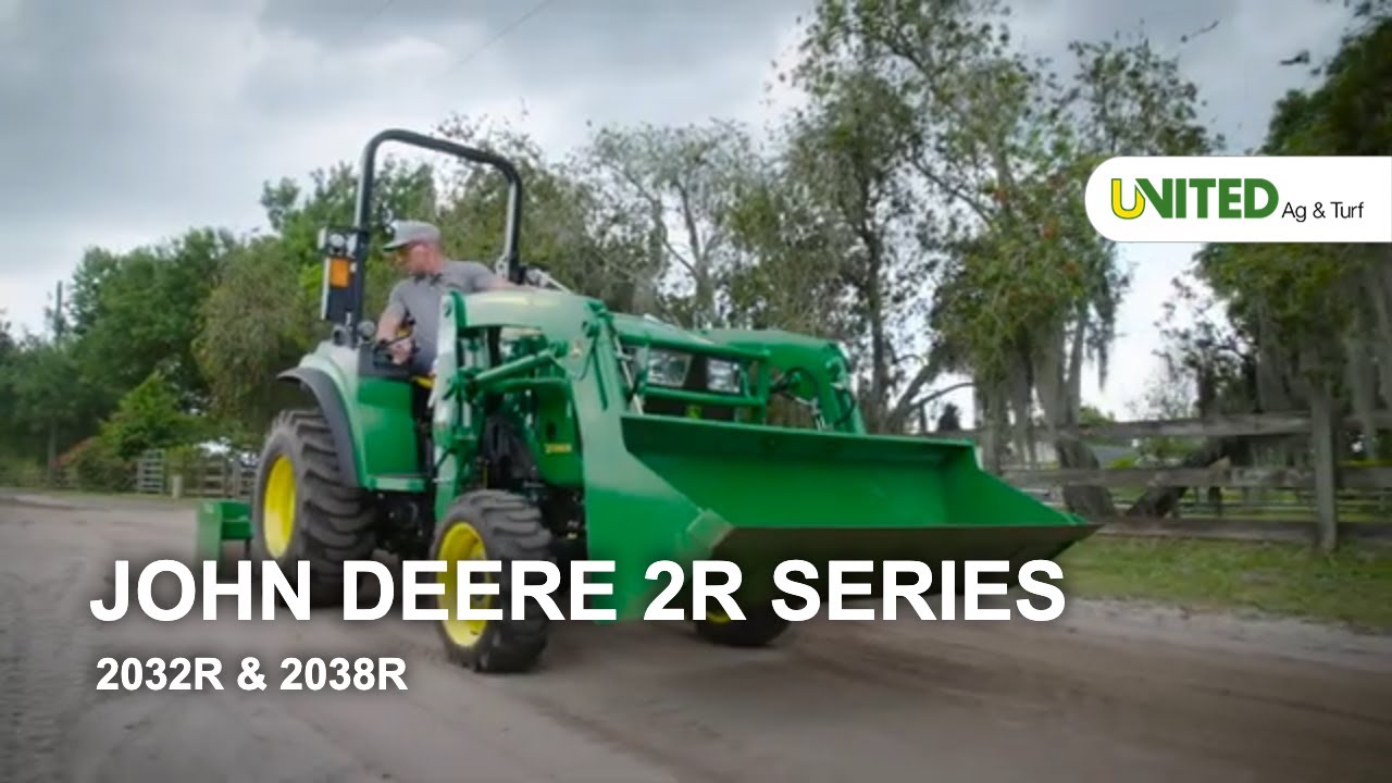 John Deere 2R Series (2032R & 2038R) 🚜