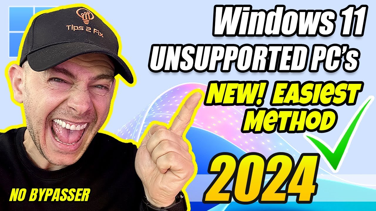 How to Install Windows 11 on Unsupported PCs (New Easiest Method 2024)